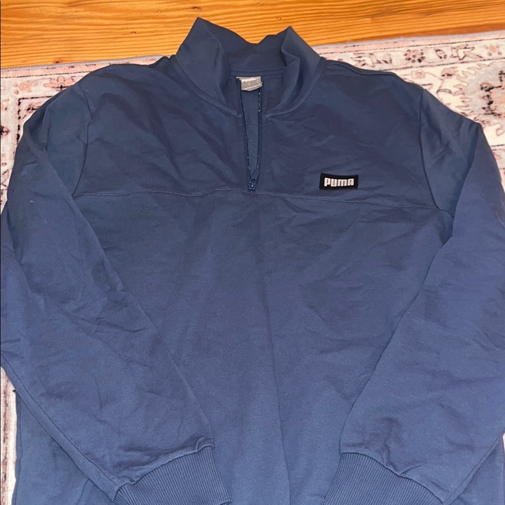 Puma Men's Blue Sweater
